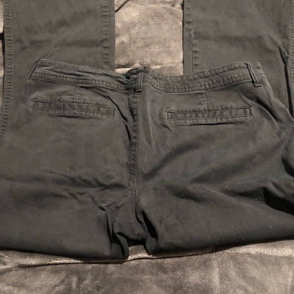 SET OF TWO! Old Navy Black Khakis - Picture 2 of 8